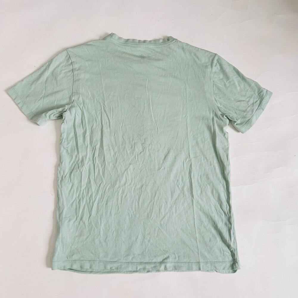 Adidas Originals Kids Size XL 15-16Y Green trefoil short sleeve tee T-shirt - Picture 4 of 15